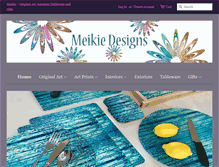 Tablet Screenshot of meikiedesigns.com